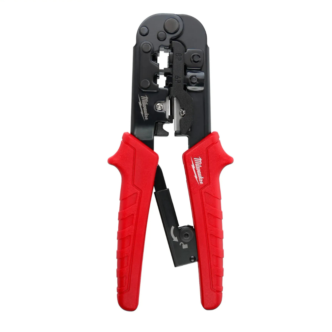 Milwaukee Ratcheting Modular Crimper & Stripper from GME Supply